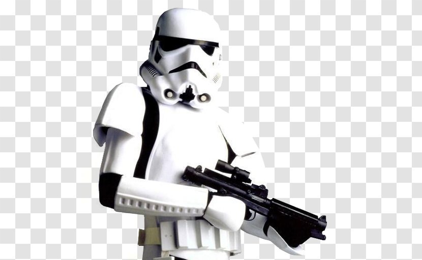 Stormtrooper Anakin Skywalker Blaster Galactic Empire Palpatine - Silhouette Transparent PNG