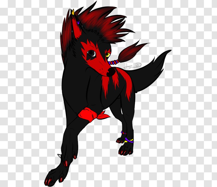 Demon Carnivora Clip Art - Supernatural Creature - Running Away Transparent PNG