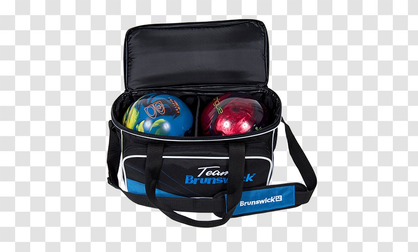 Bag Bild Brunswick Team Double Deluxe Bowling Balls - Clothing Accessories - Columbia Blue KD Shoes Transparent PNG