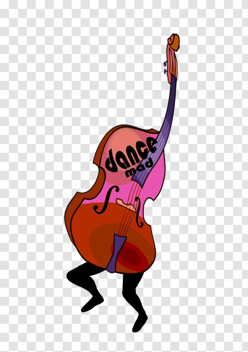 Cello Character Clip Art - Fictional - Mad Mick's Breakaway Cafe Transparent PNG
