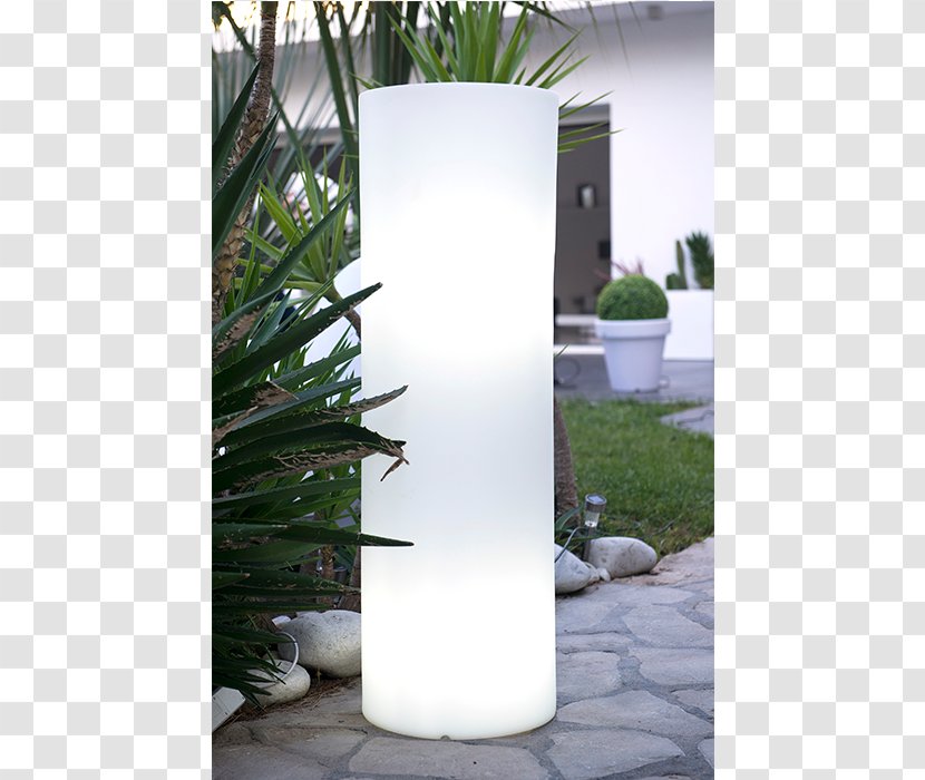 Light Fixture Pillar Street Lamp - Flowerpot - Colonne Transparent PNG