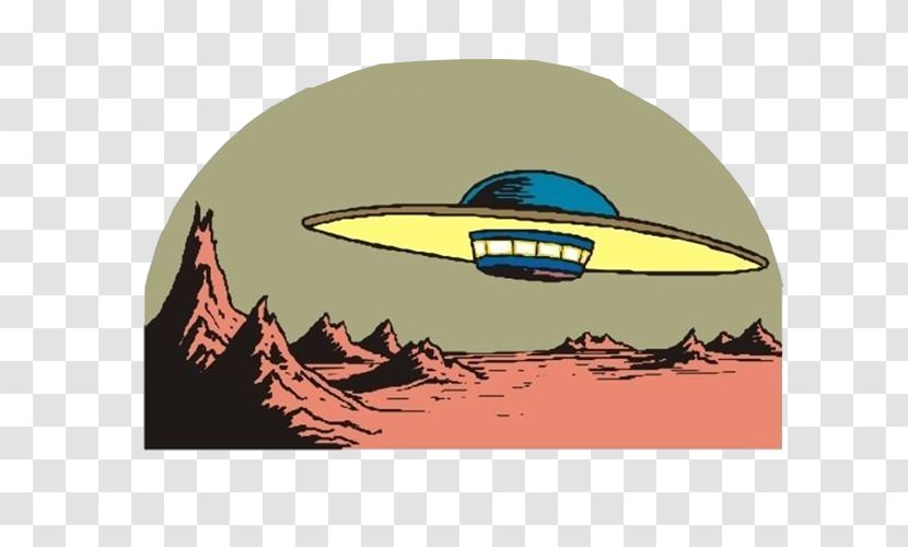 Extraterrestrials In Fiction Outer Space Unidentified Flying Object - Wing - Cartoon Alien Spaceship Transparent PNG