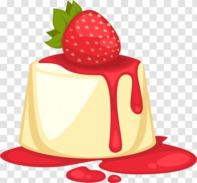 Parfait Dessert Sweetness Illustration - Food - Egg Pudding Transparent PNG