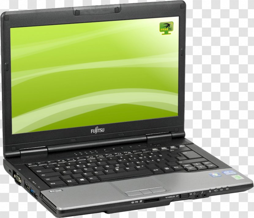 Netbook Laptop Computer Hardware Hewlett-Packard Fujitsu Lifebook Transparent PNG