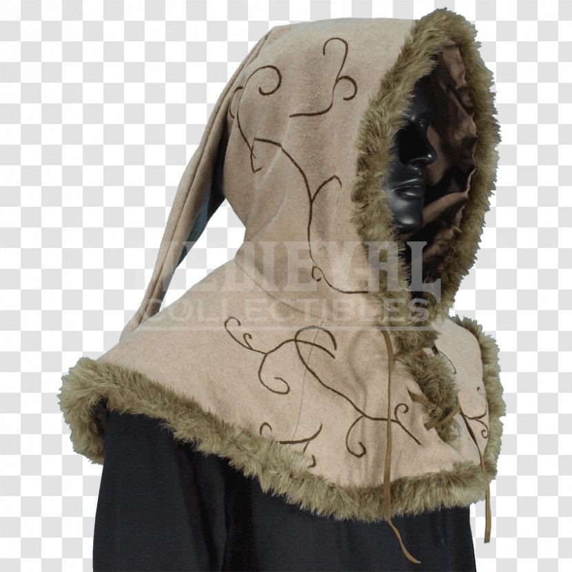 Middle Ages Cowl English Medieval Clothing Hood - Mantle Cloth Transparent PNG