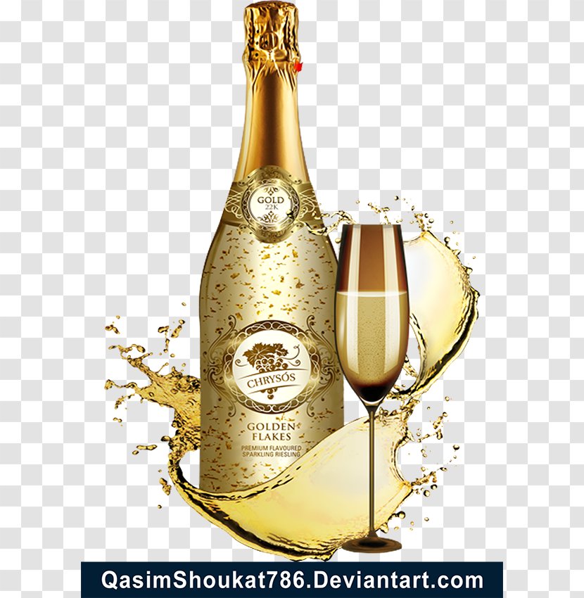 Champagne Sparkling Wine White Red - Alcoholic Beverage Transparent PNG