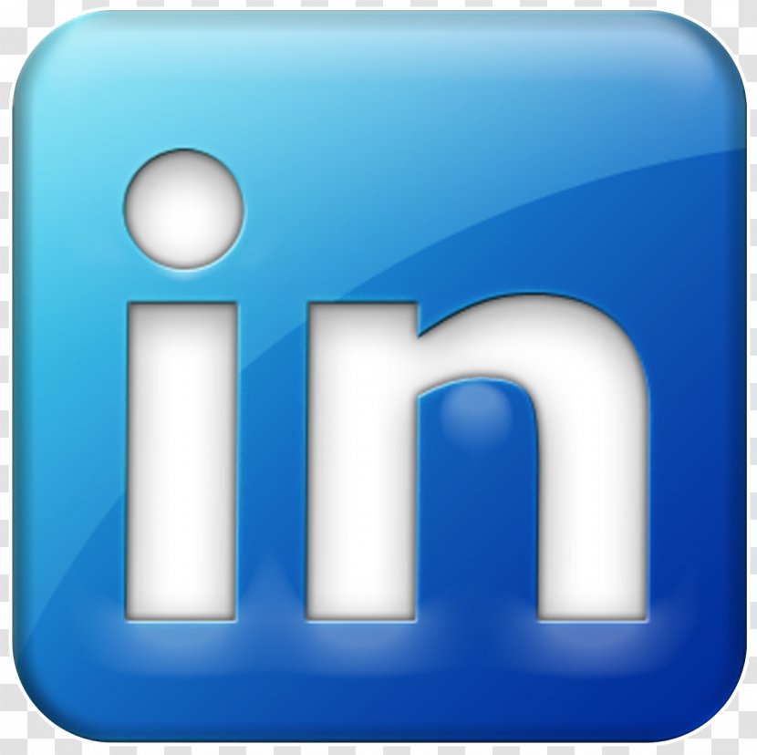 LinkedIn Clip Art - Electric Blue - Linkedin Pic Transparent PNG