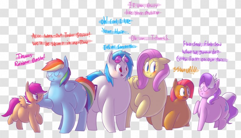 Pony Rainbow Dash Fluttershy Derpy Hooves Babs Seed - Human Behavior - Alphys Weight Gain Transparent PNG