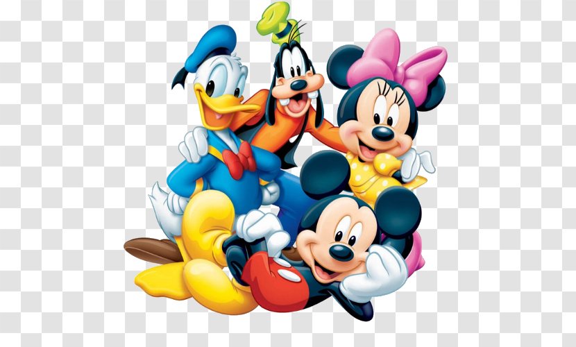 Mickey Mouse Minnie Donald Duck Oswald The Lucky Rabbit Pluto - And Friends - Disnet Transparent PNG