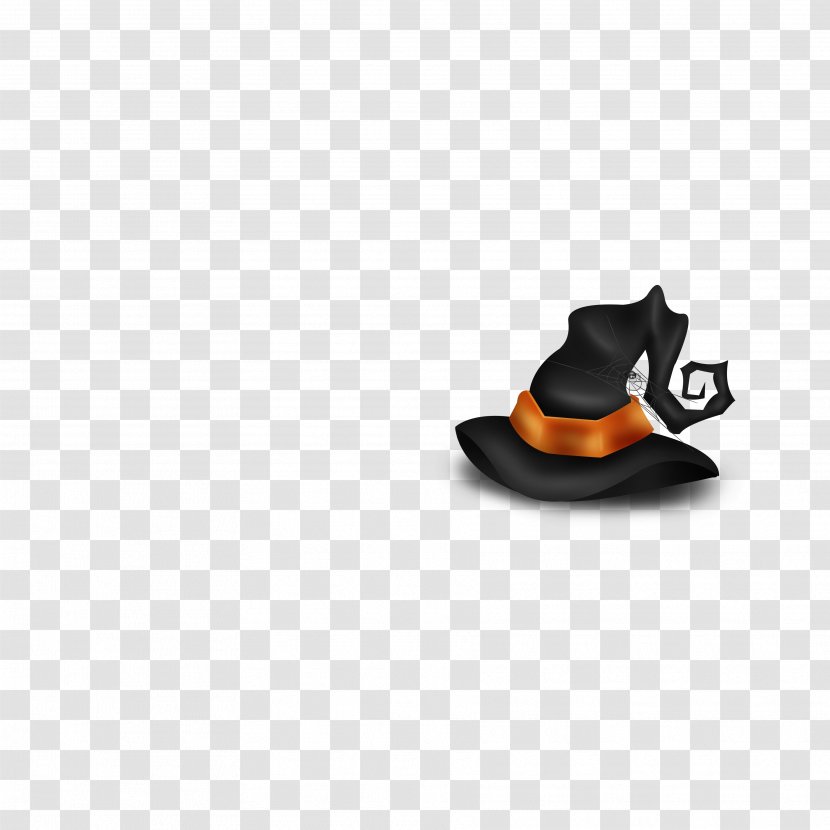 Halloween Software - Horror Hat Free Matting Material Transparent PNG