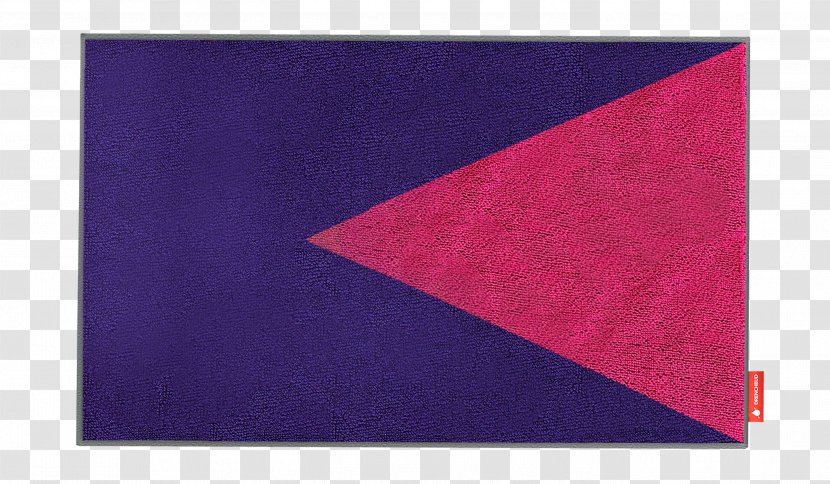 Paper Triangle Place Mats Art - Red Transparent PNG
