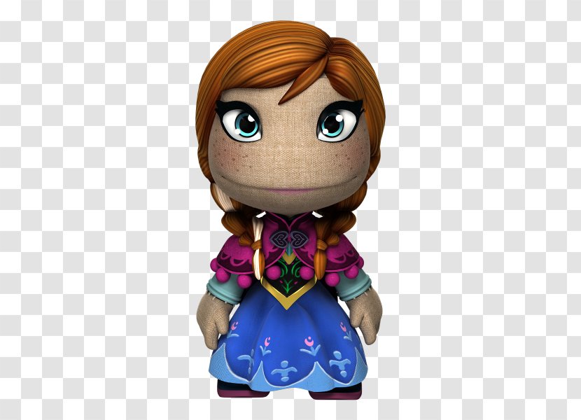 LittleBigPlanet 3 Anna Elsa Video Game - Tiana - Fictional Character Transparent PNG