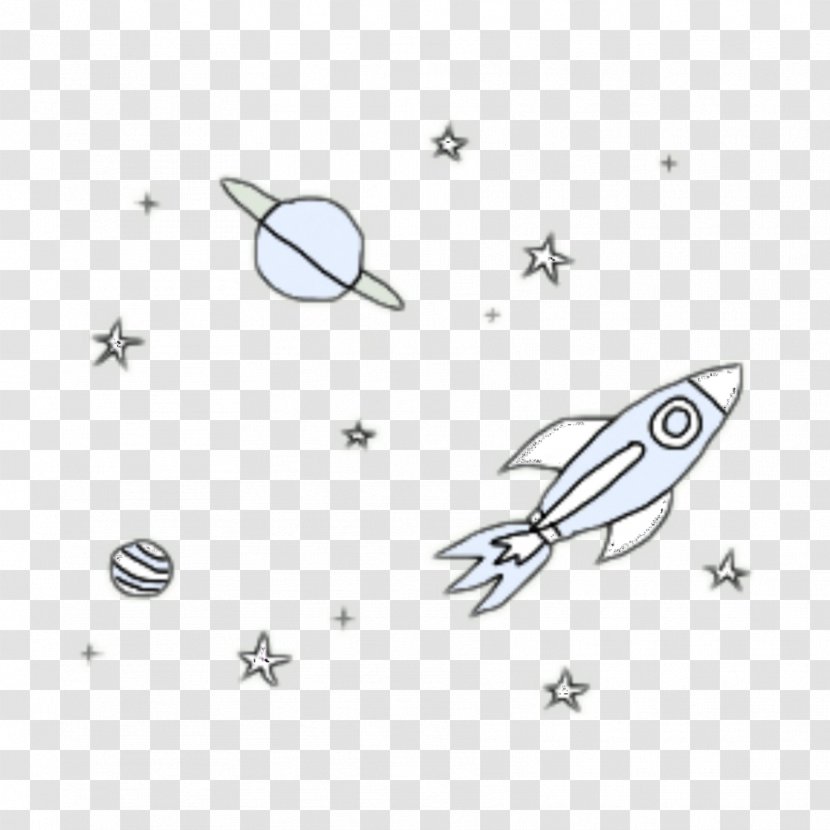 Drawing Image Art Doodle Space - Aesthetics - Planet Icon Transparent PNG