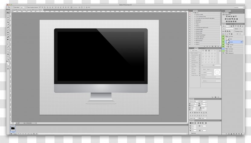Computer Monitors Screenshot Display Device - Electronic - Psd Layered Transparent PNG
