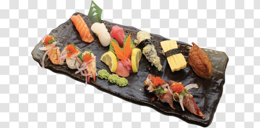 California Roll Sashimi Gimbap Sushi Onigiri - Dish Transparent PNG