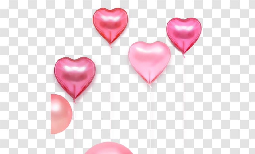 Web Banner Poster Valentines Day Advertising - Sweethearts - Love Balloon Transparent PNG