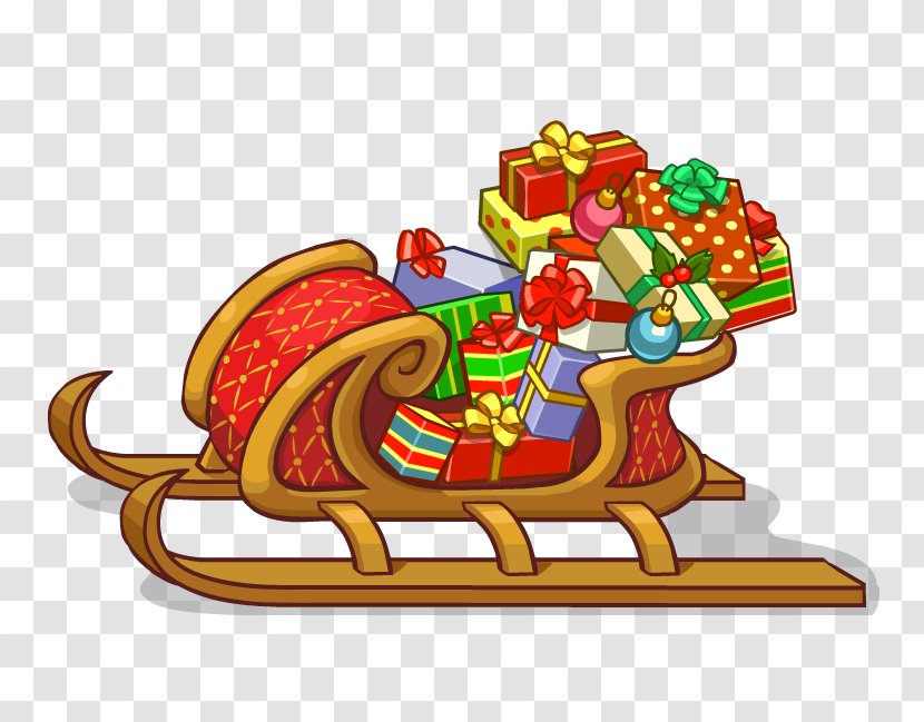 Ded Moroz Wiki Sled Clip Art - Fictional Character - Santa Sleigh Transparent PNG