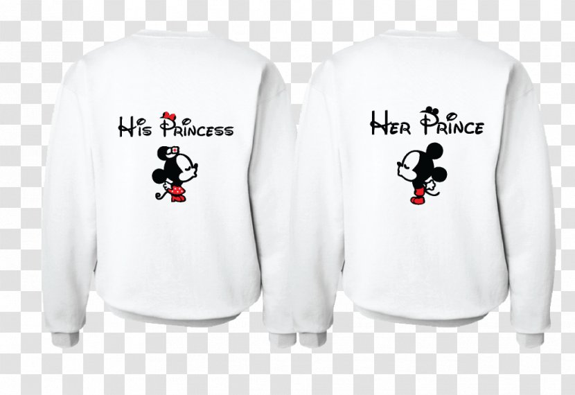 T-shirt Minnie Mouse Mickey Hoodie Princess - Top Transparent PNG