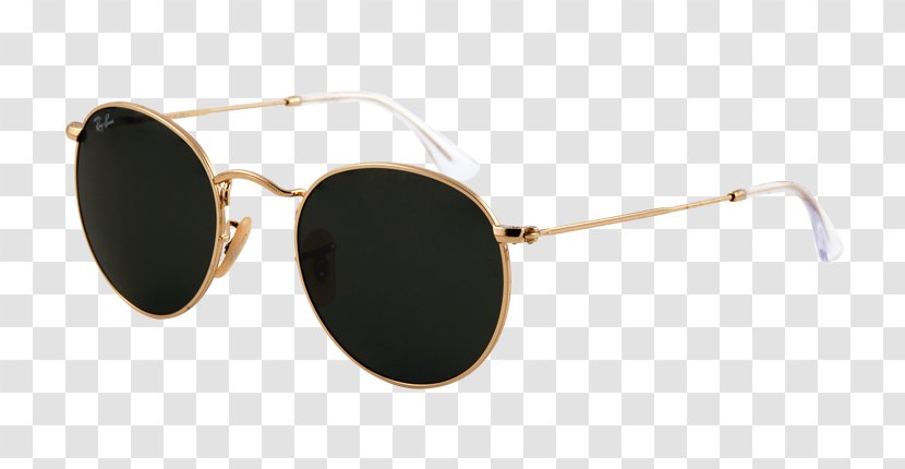 Ray-Ban Round Metal Sunglasses New Wayfarer Classic - Eyewear - Ray Ban Transparent PNG