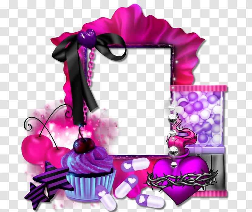 Product Graphics Picture Frames Pink M Font - Frame - Cyber Punk Transparent PNG