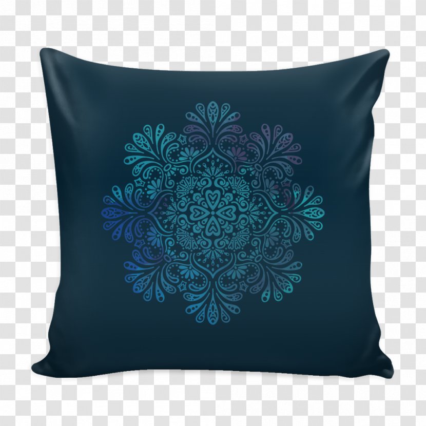 Throw Pillows Cushion - Turquoise Transparent PNG