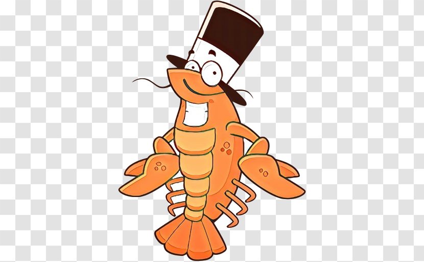 Cartoon Lobster Tail Transparent PNG