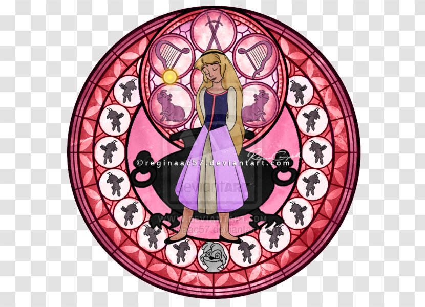 Stained Glass Belle Princess Eilonwy Beast Minnie Mouse - Mats Transparent PNG