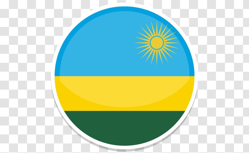 Area Logo Yellow - Flag Of Rwanda Transparent PNG