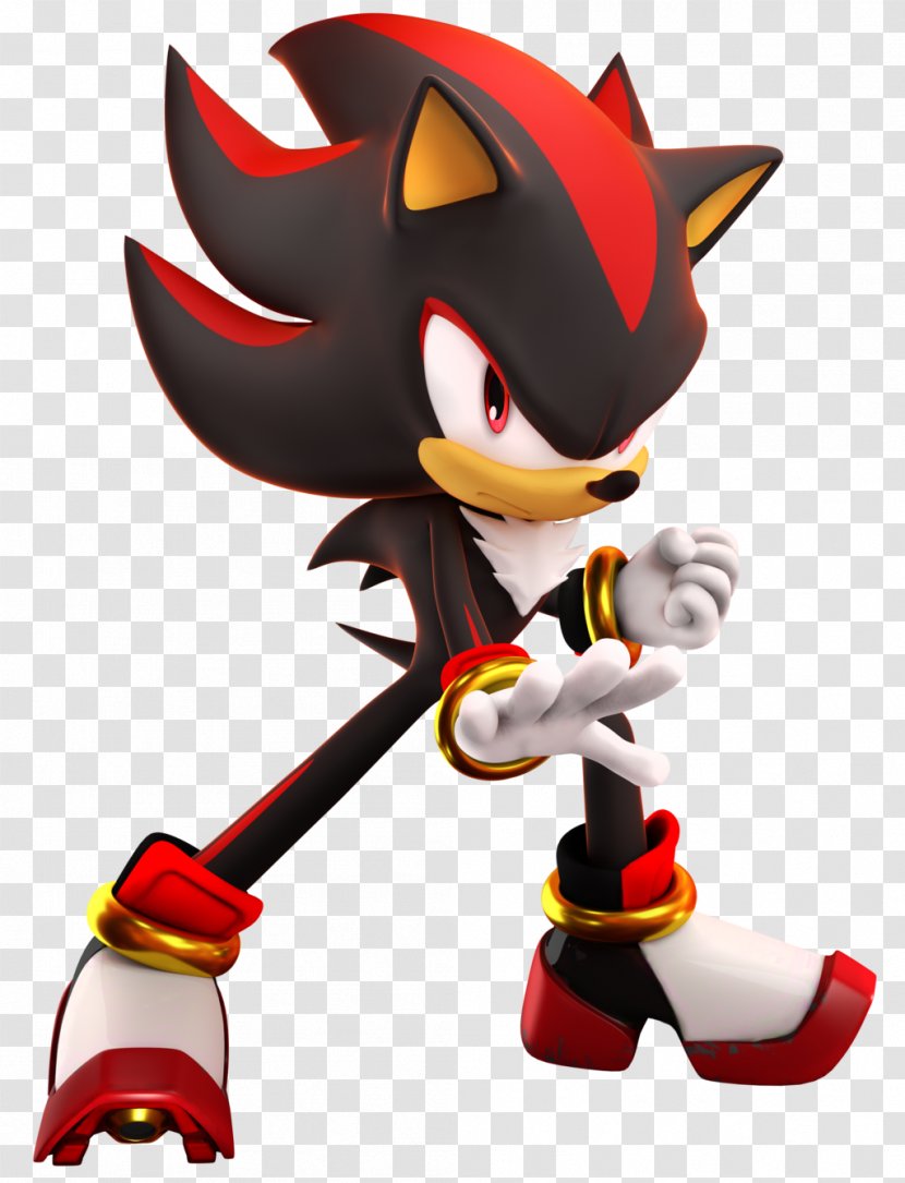 Shadow The Hedgehog Knuckles Echidna Sonic 3D Drawing DeviantArt - Character - Fictional Transparent PNG