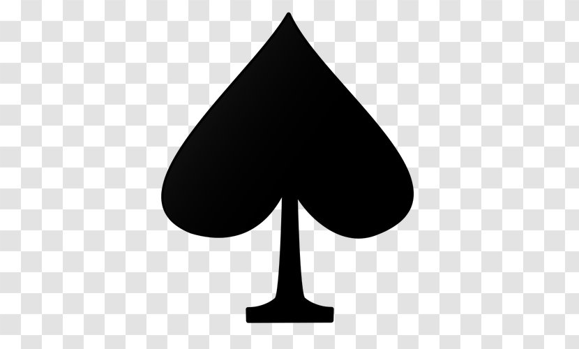 Playing Card Ace Of Spades Suit Espadas - King Transparent PNG