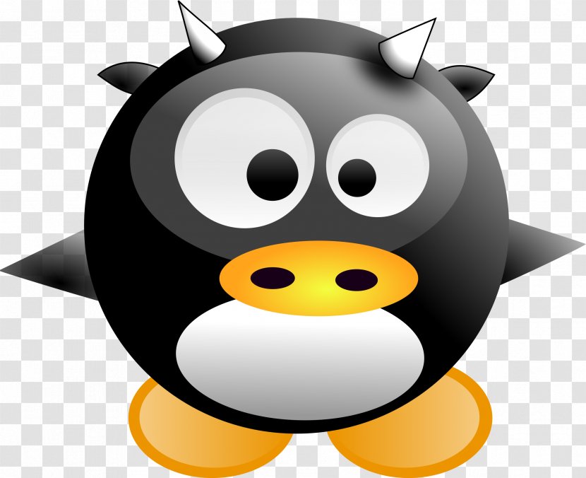 Penguin Clip Art - Flightless Bird - Cow Transparent PNG