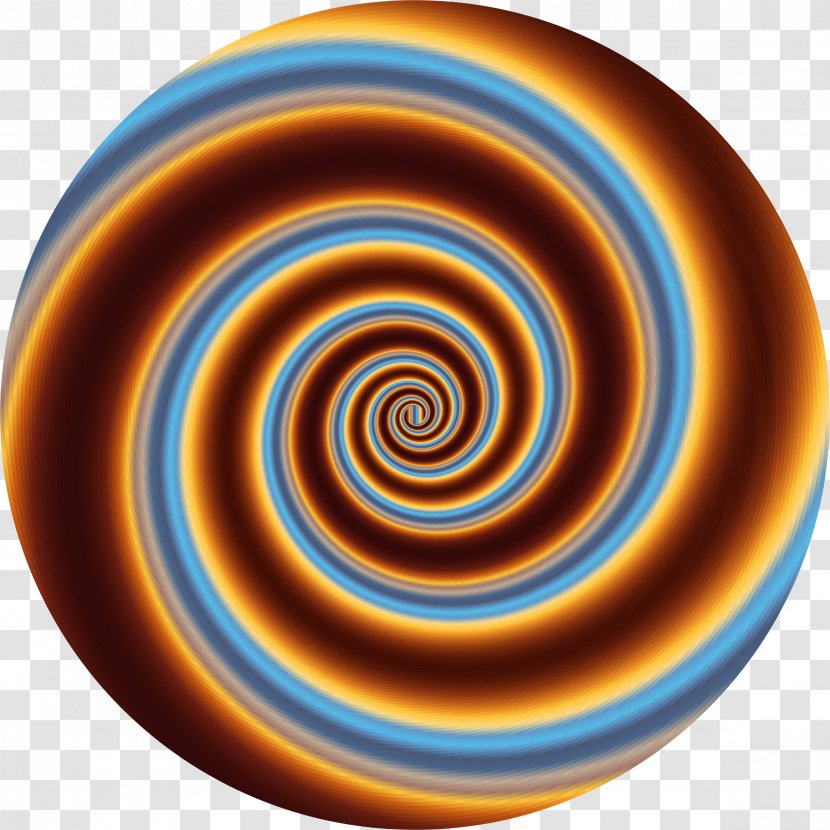 Clip Art - Orange - Vortex Transparent PNG