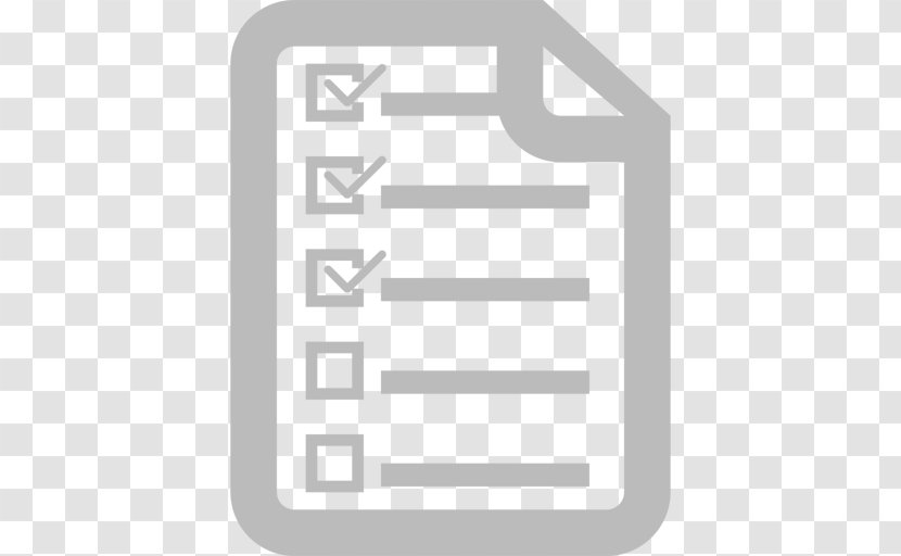 Checklist Clip Art - Rectangle - Maid Service Transparent PNG