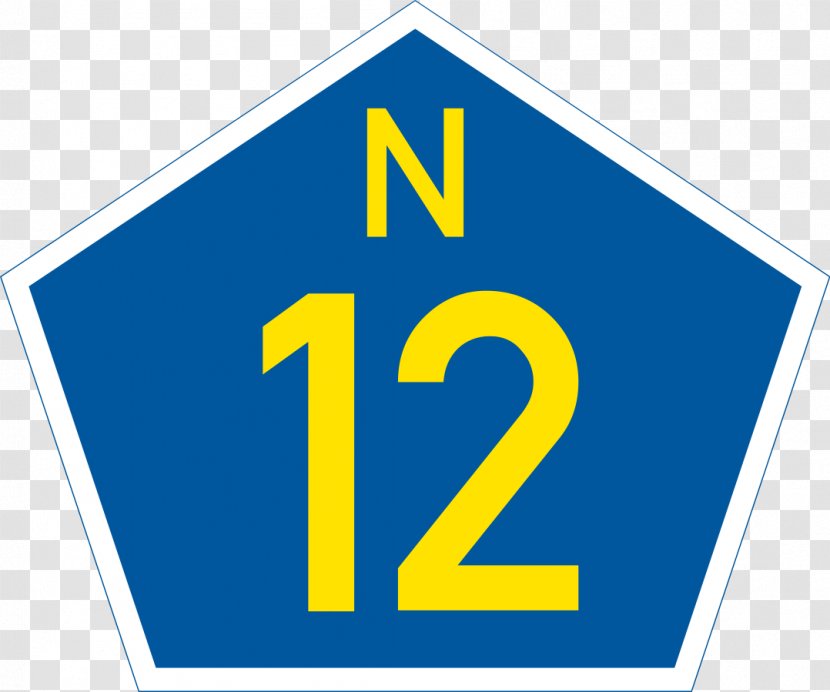 N1 N2 Road Route Number Clip Art - South Africa Transparent PNG