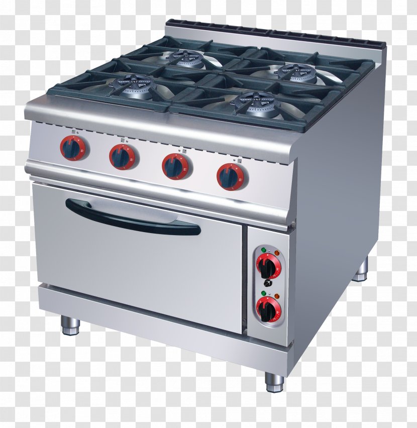 Gas Stove Cooking Ranges Oven Burner Cooker - Major Appliance Transparent PNG