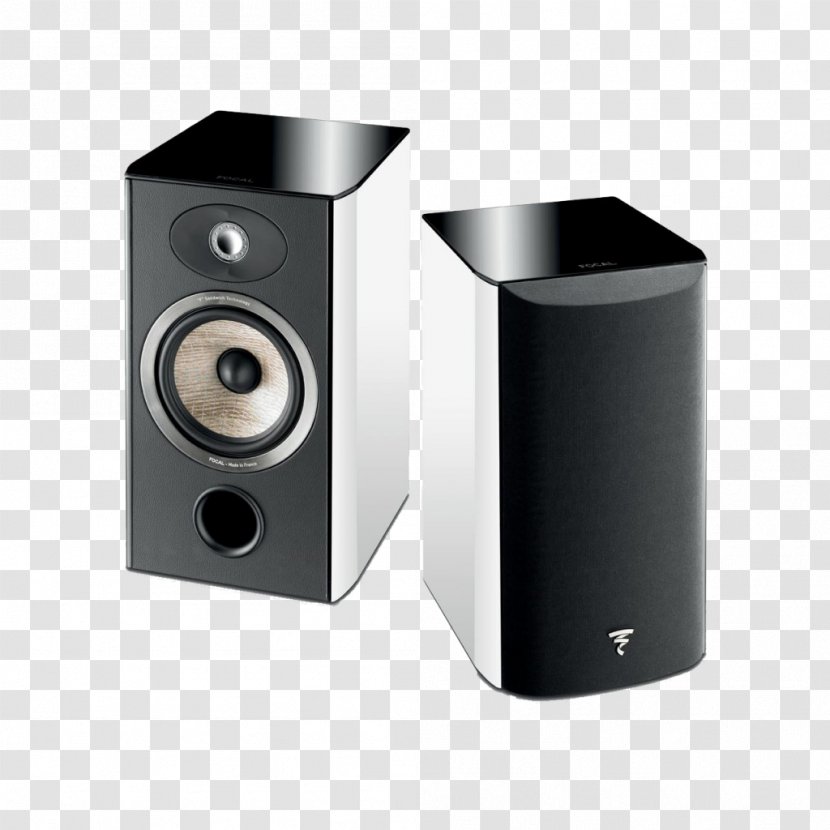 Loudspeaker Bookshelf Speaker Focal-JMLab High Fidelity Sound - Tweeter - Audio Equipment Transparent PNG