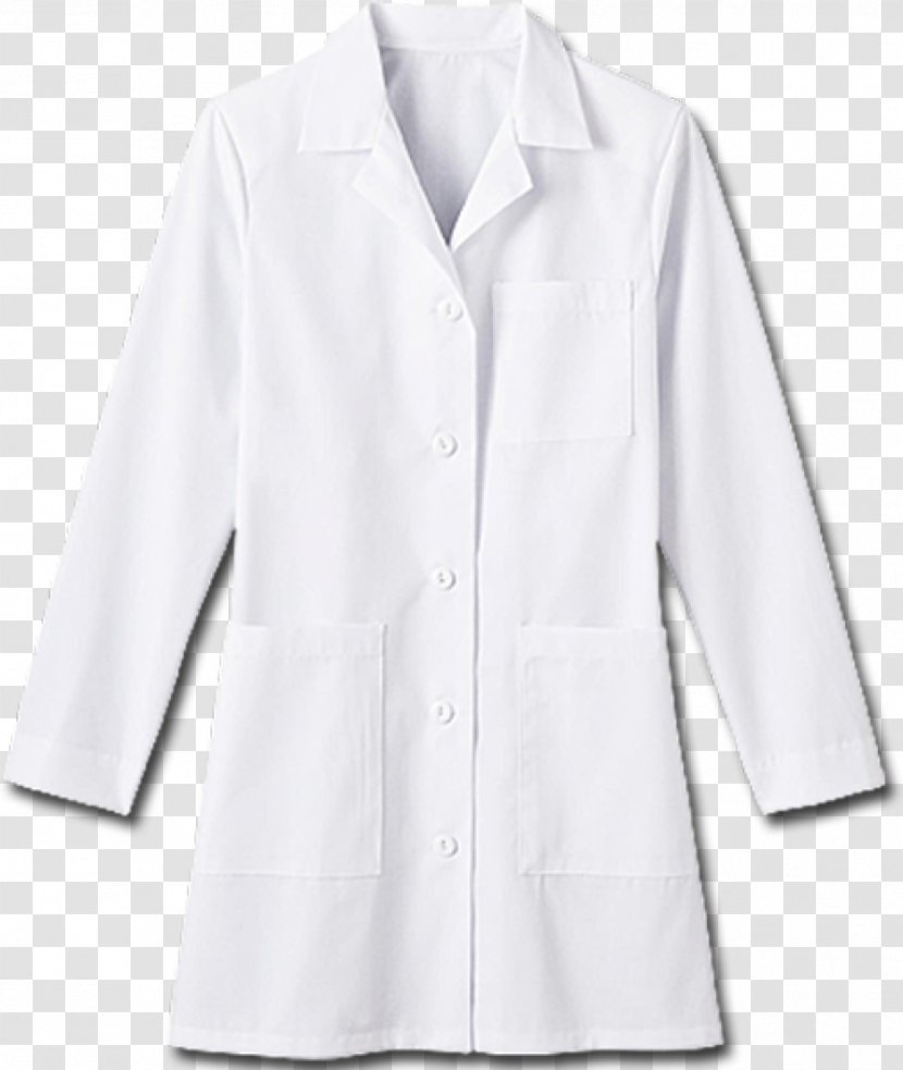 Lab Coats Blouse Clothes Hanger Collar Sleeve - Uniform - White Coat Transparent PNG