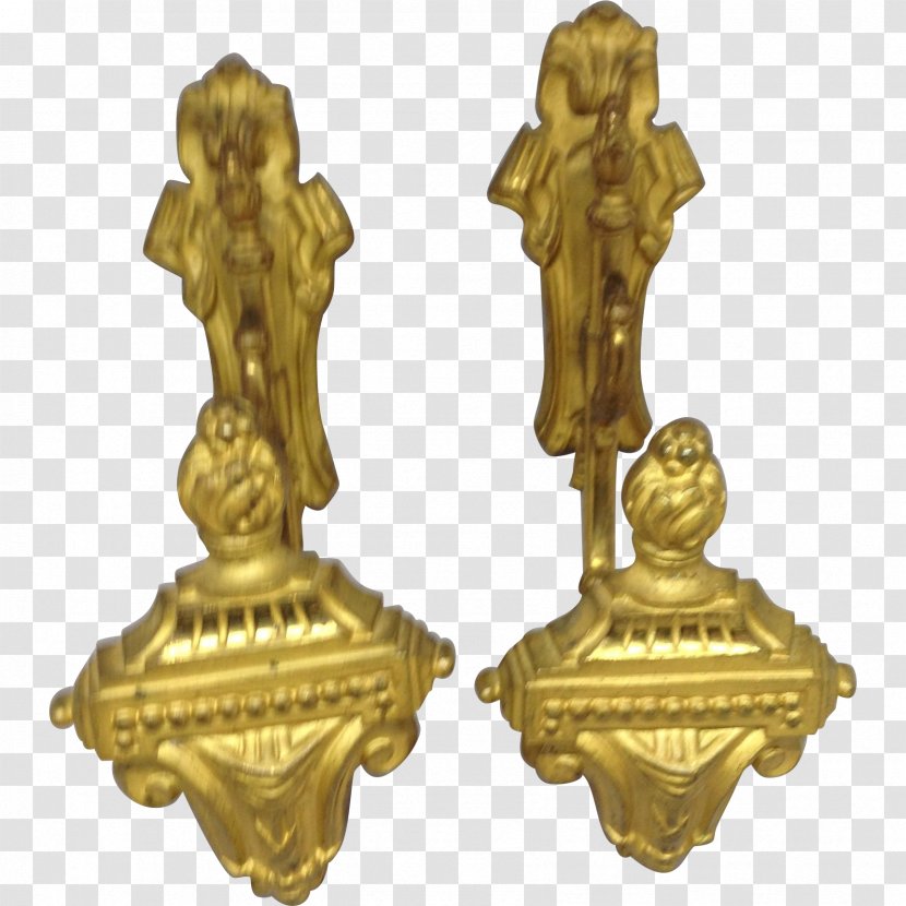 01504 Bronze Gold Antique - Artifact - Drapes Transparent PNG