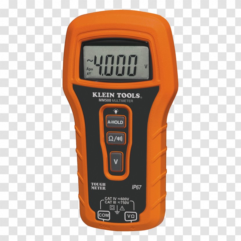 Klein Tools Digital Multimeter Hand Tool - Multifunction Knives - Auto Meter Products, Inc. Transparent PNG