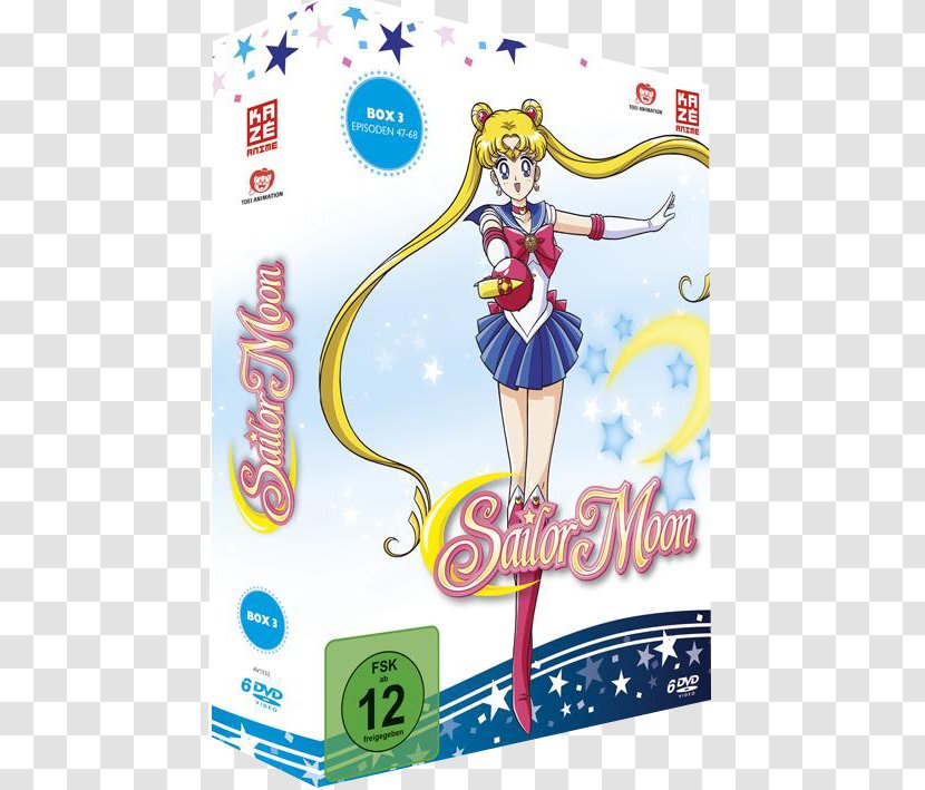Sailor Moon DVD Blu-ray Disc Compact Season - Merchandising Transparent PNG