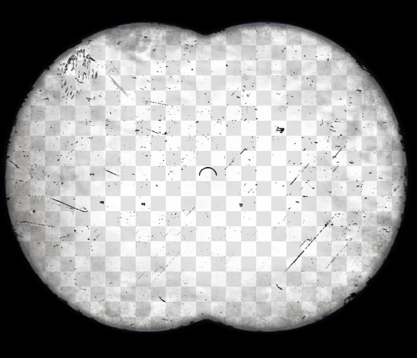 Call Of Duty 2 Drumhead FiberSkyn Remo Monochrome Photography - Impact Crater - Binocular Transparent PNG