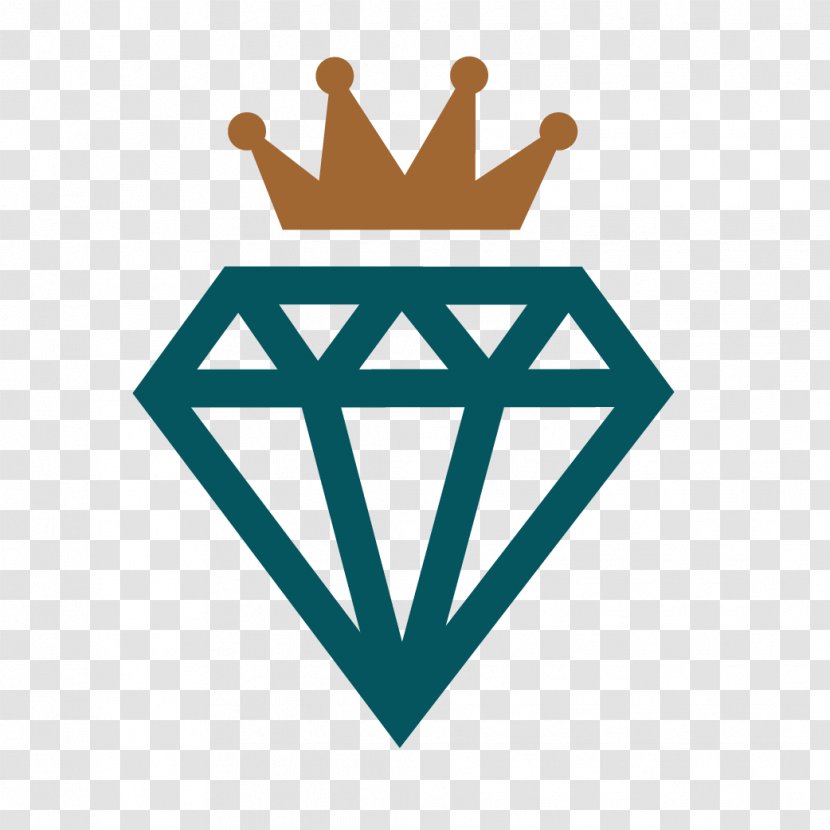 Logo Graphic Design Flat - Diamond Transparent PNG