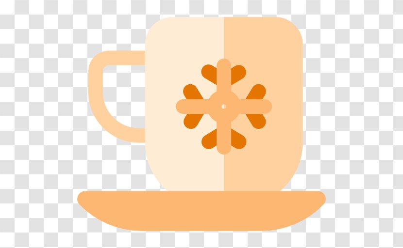 Coffee Cup Product Design Clip Art - Orange Transparent PNG