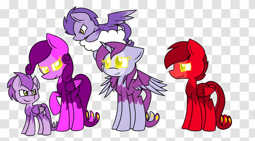 Horse Art - Cartoon - Flock Transparent PNG