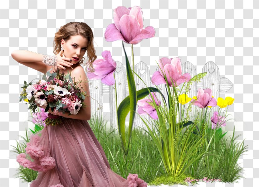 Floral Design Spring Flower Garden Roses Easter - Heart Transparent PNG