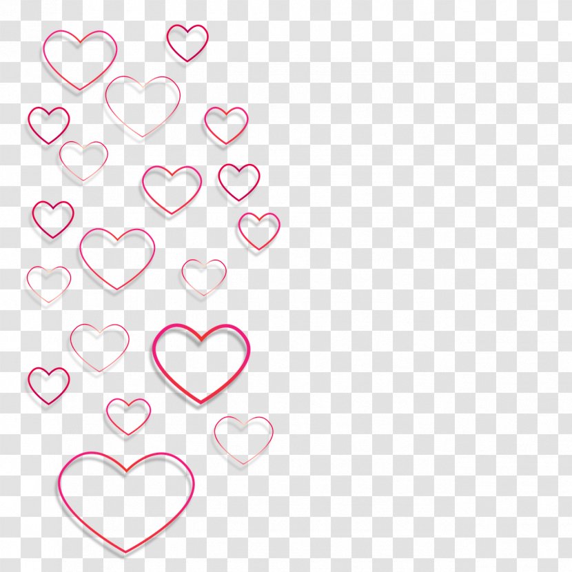 Heart Love Desktop Wallpaper Valentine's Day - Cartoon Transparent PNG