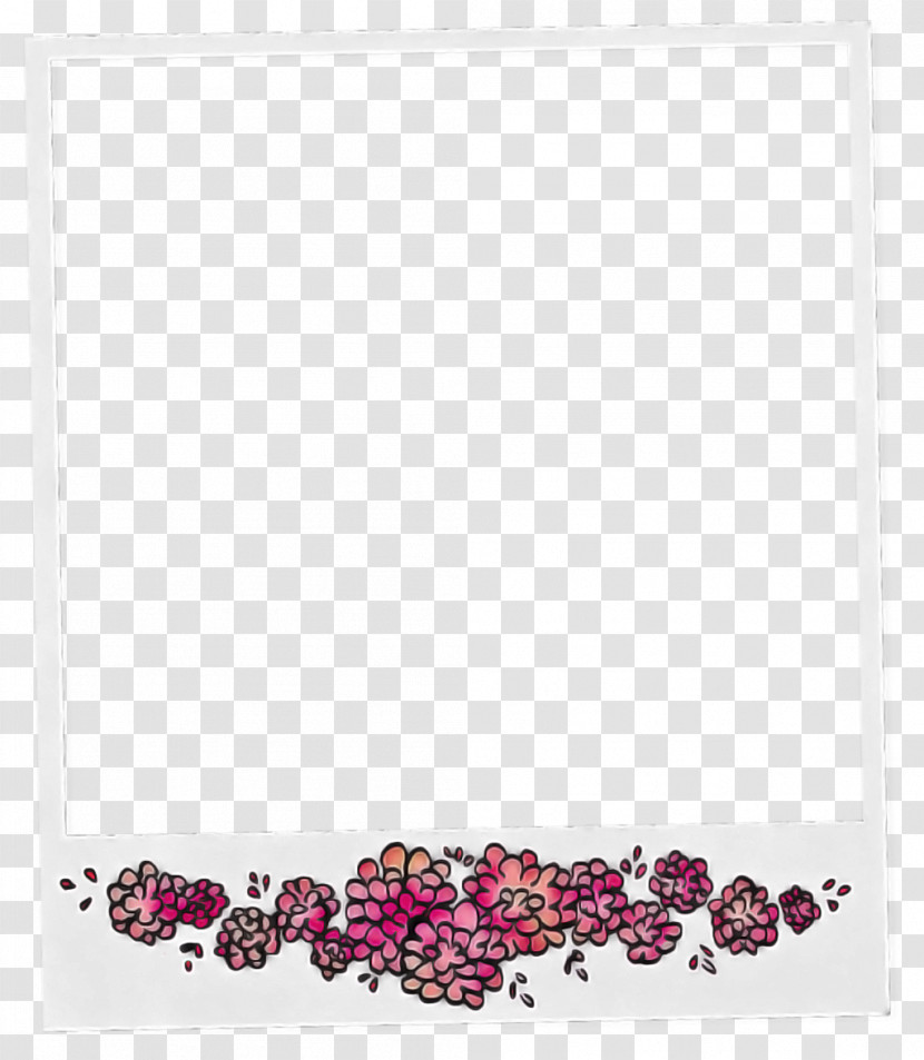 Pink Plant Rectangle Transparent PNG