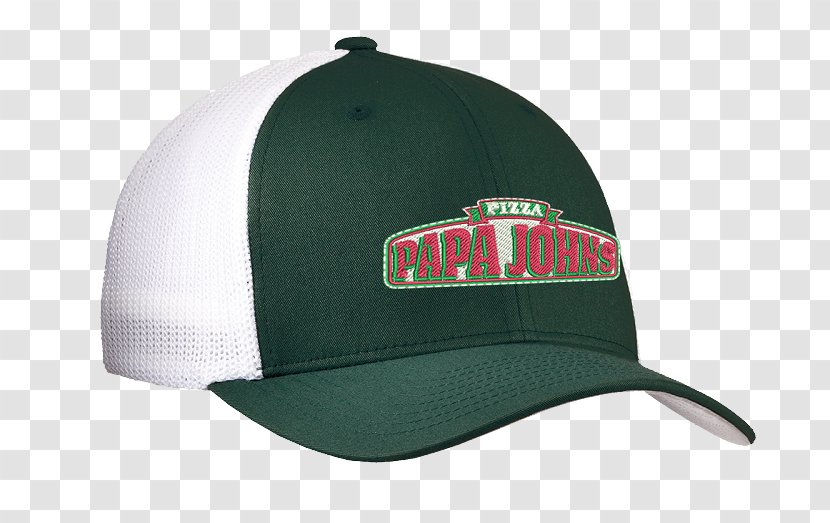 Baseball Cap Pizza Papa John's Hat - Hut Transparent PNG