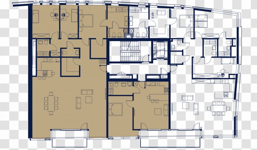 Floor Plan Architecture - Design Transparent PNG