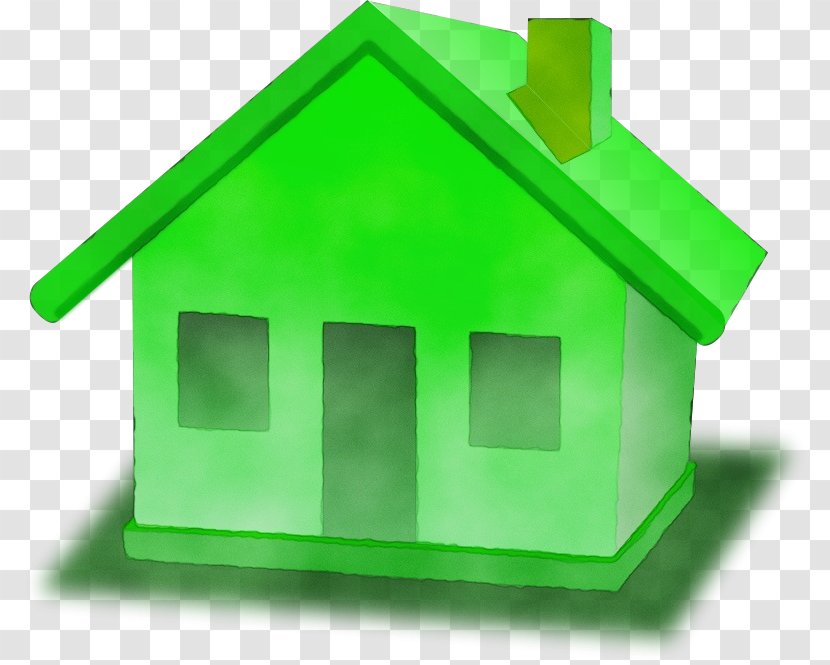 Green Property House Real Estate Roof - Home Transparent PNG